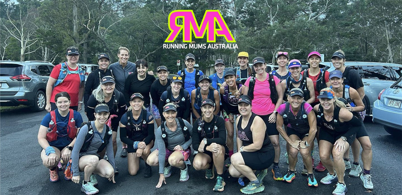 Running Mums Australia group photo