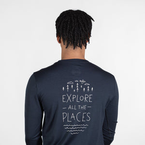 Universal Long Sleeve - Explore All The Places
