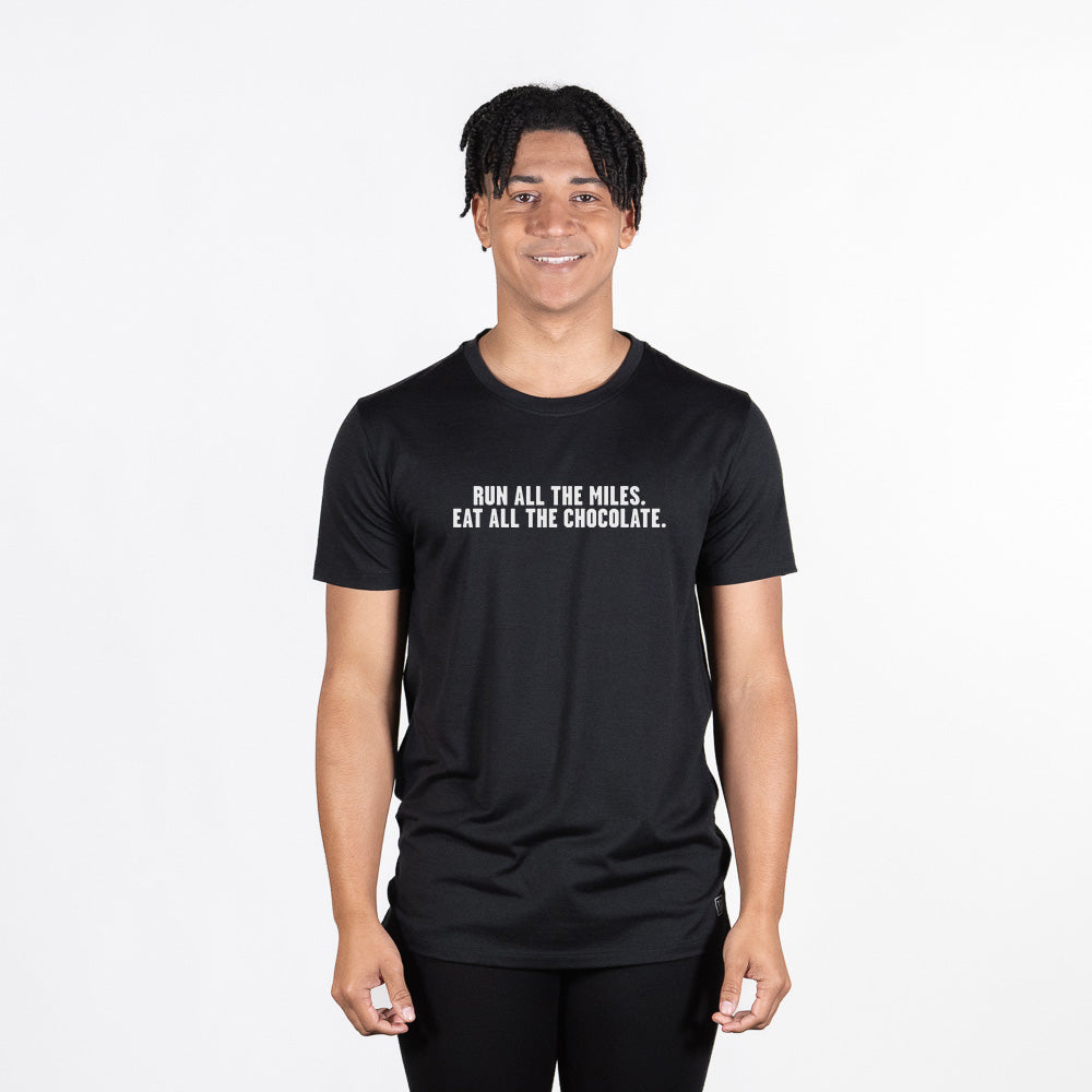 Horizon Tee - Run All The Miles, Eat All The Chocolate