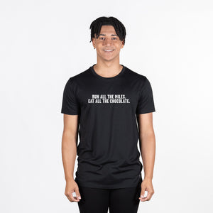 Horizon Tee - Run All The Miles, Eat All The Chocolate