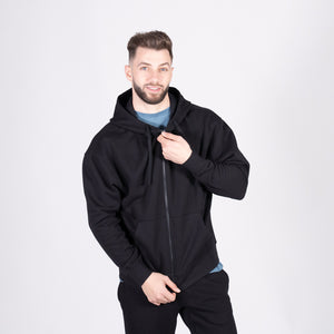 Fusion 380 Unisex Natural Fleece Zip Hoodie