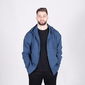 Fusion 380 Unisex Natural Fleece Zip Hoodie