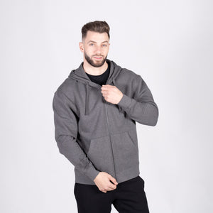 Fusion 380 Unisex Natural Fleece Zip Hoodie