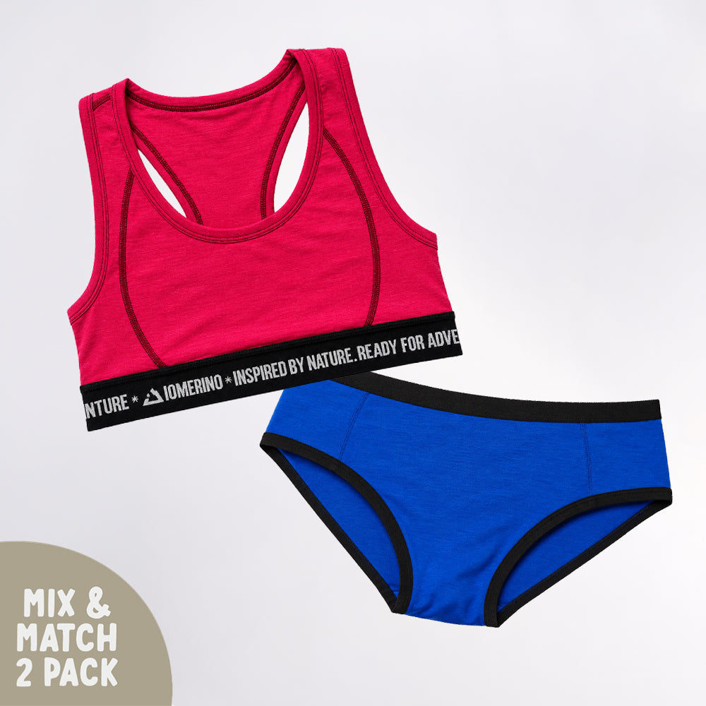 Altitude Crop and Zodiac Bikini Brief Bundle