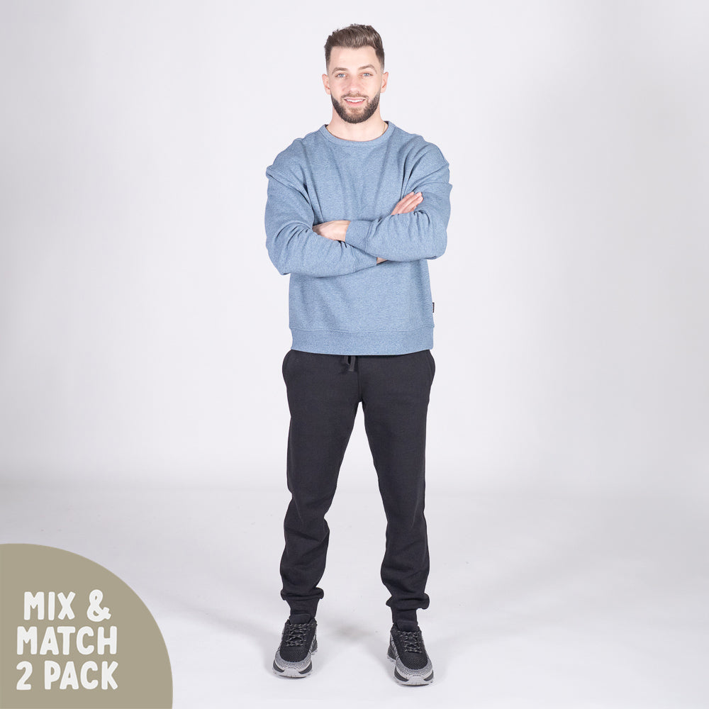 Fusion 300 Natural Fleece Crew and Trackpants Bundle