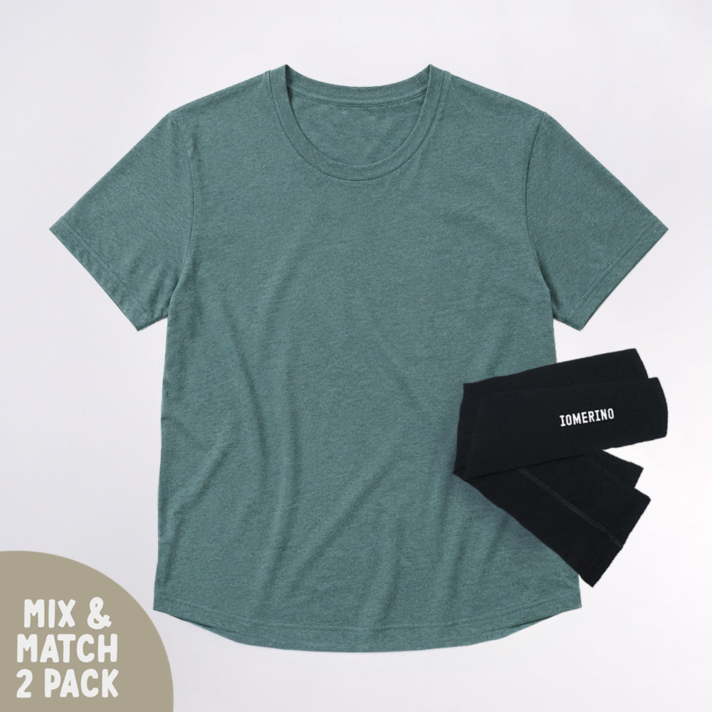 Men's Fusion 140 Tee And Arm Warmer Bundle