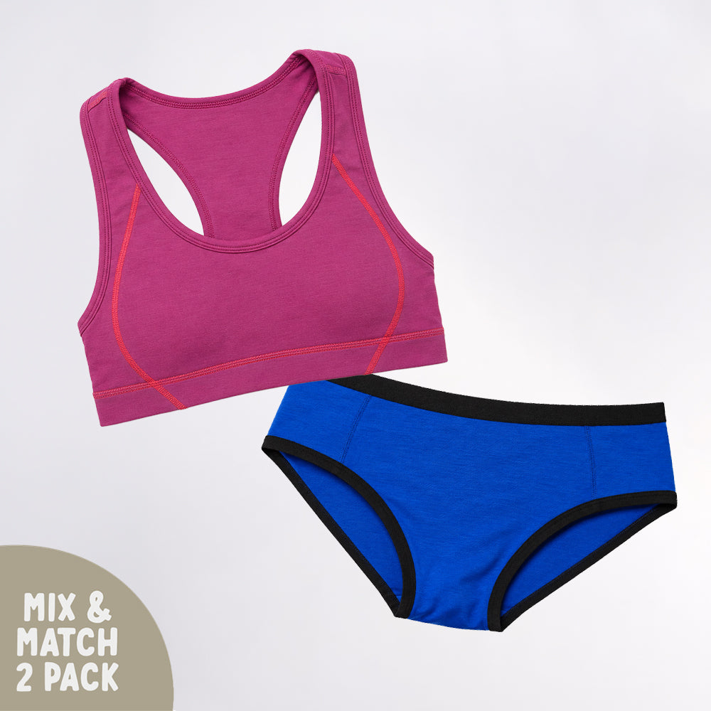 Zodiac Crop and Bikini Brief Bundle