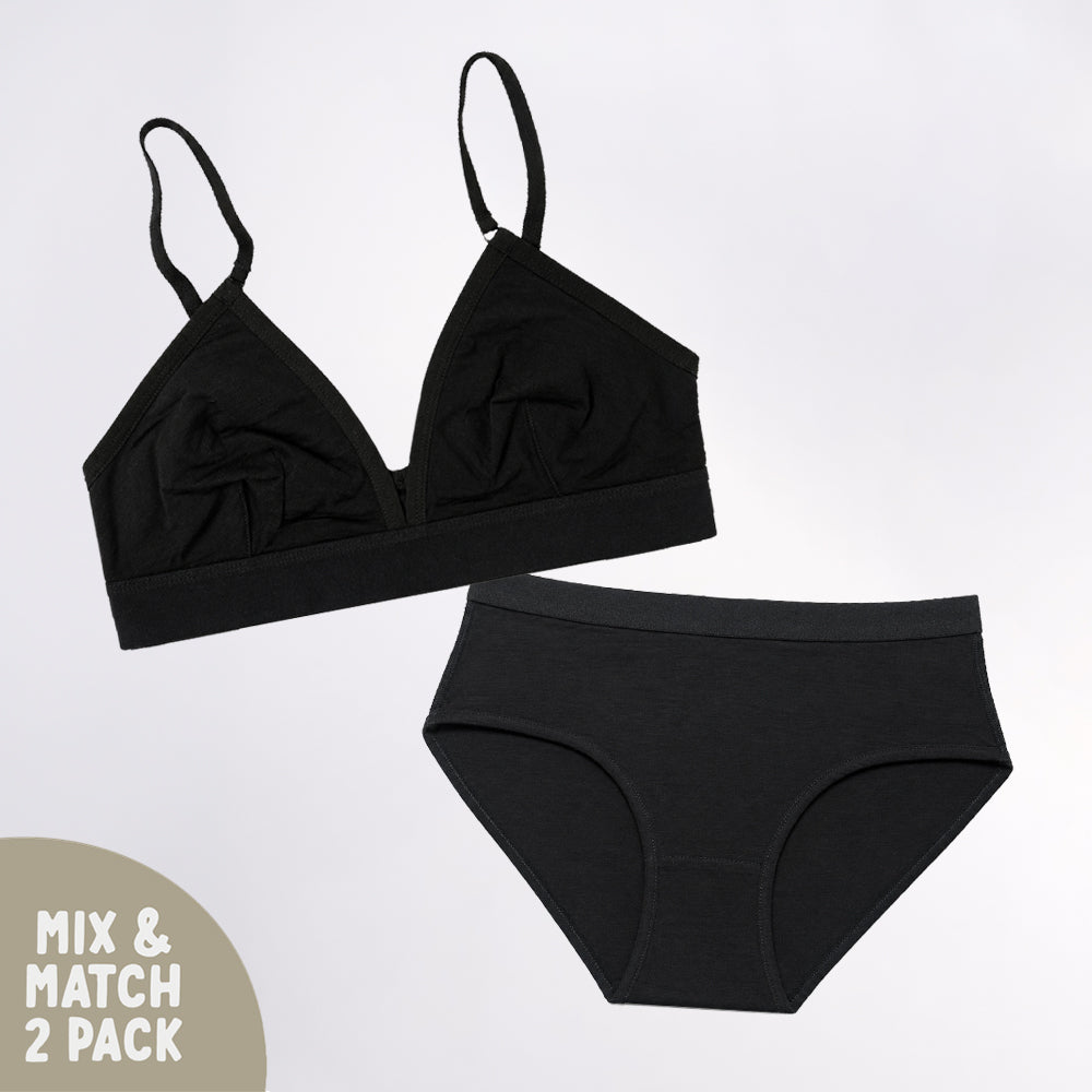 Zodiac Triangle Crop and Altitude Full Brief Bundle