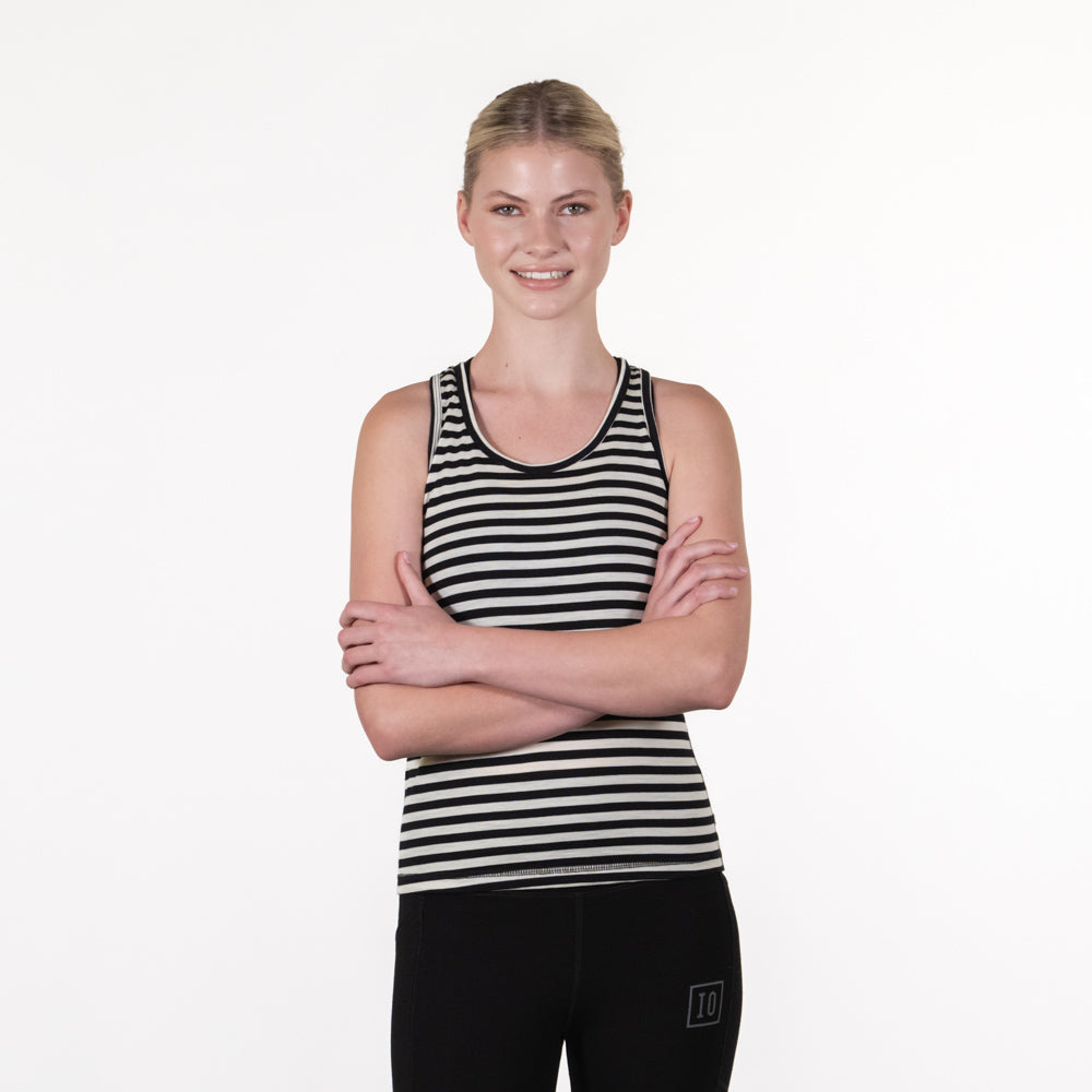 Altitude 'Stripey' Racer Back Tank