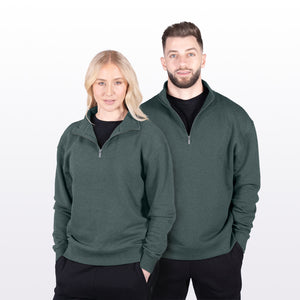 Fusion 380 Unisex Natural Fleece 1/4 Zip