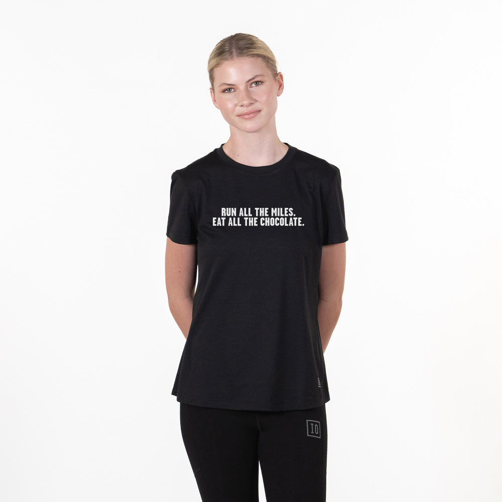 Horizon Tee - Run All The Miles, Eat All The Chocolate