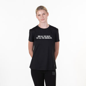 Horizon Tee - Run All The Miles, Eat All The Chocolate