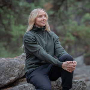 Fusion 380 Unisex Natural Fleece 1/4 Zip