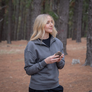 Fusion 380 Unisex Natural Fleece 1/4 Zip