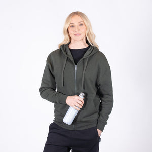 Fusion 380 Unisex Natural Fleece Zip Hoodie