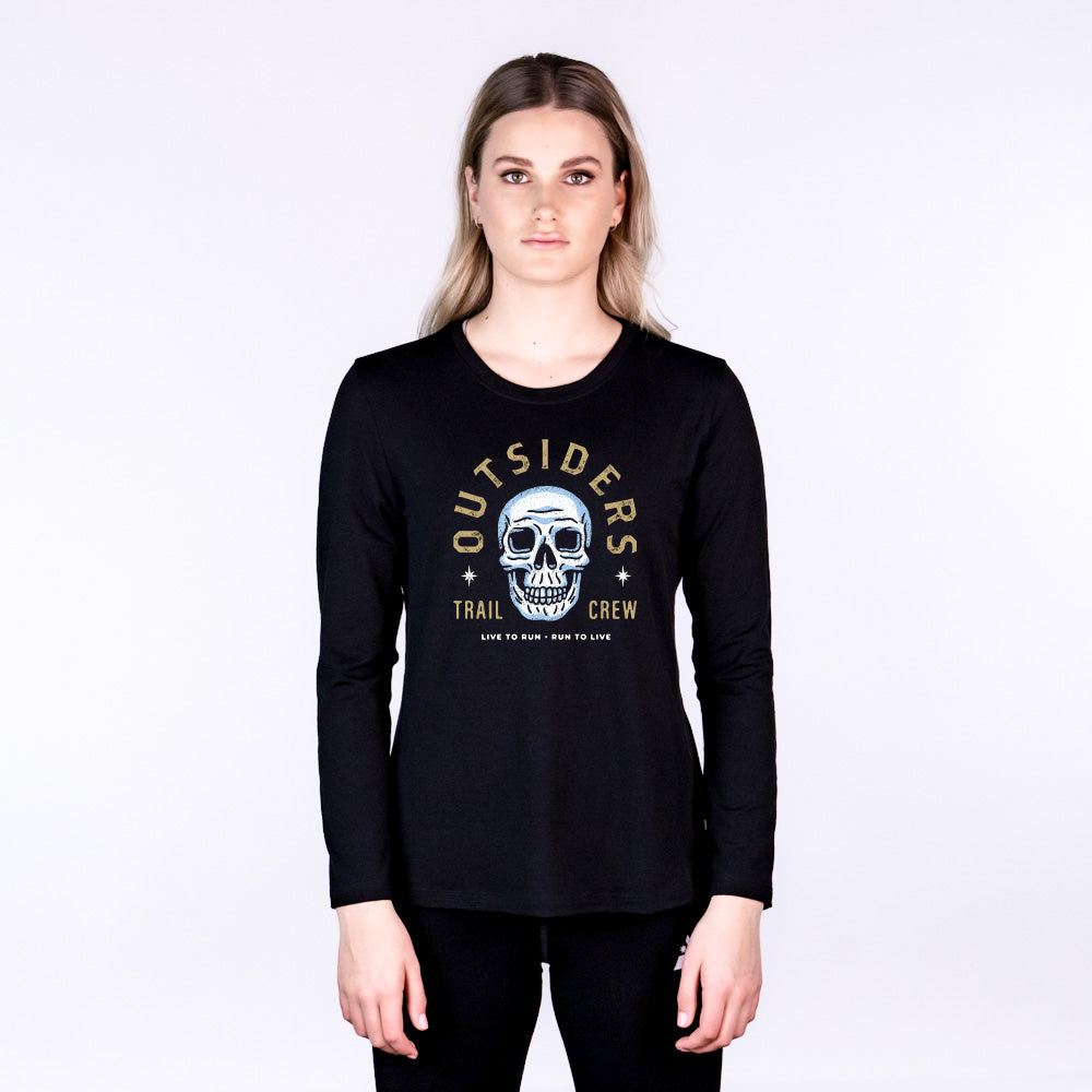 Universal Long Sleeve - Live To Run Front