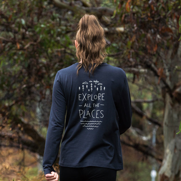 Universal Long Sleeve - Explore All The Places