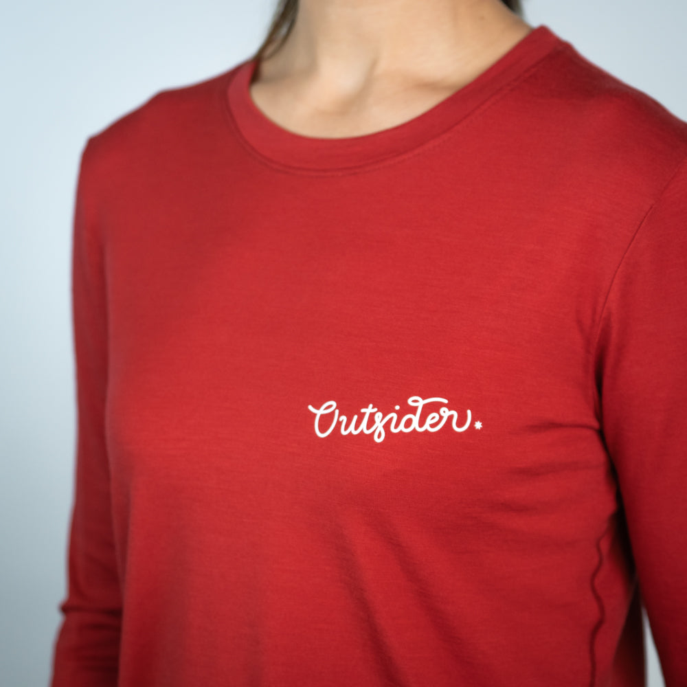Universal Long Sleeve - Outsider Script