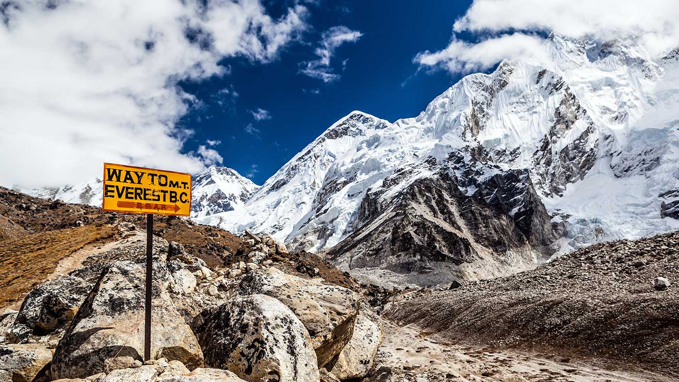A journey from never walking again to Everest Base Camp.