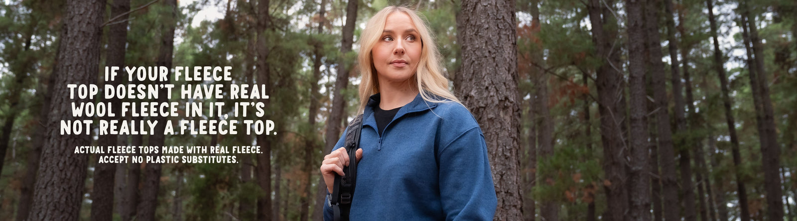 Fusion Real Natural Fleece Range