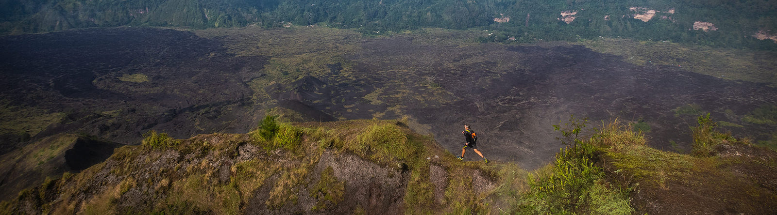 Person running in the outdoors