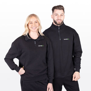 Fusion 380 Unisex Natural Fleece 1/4 Zip - Lambex