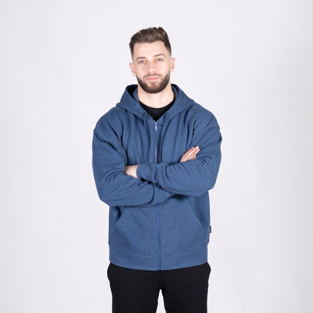 Fusion 380 Unisex Natural Fleece Zip Hoodie