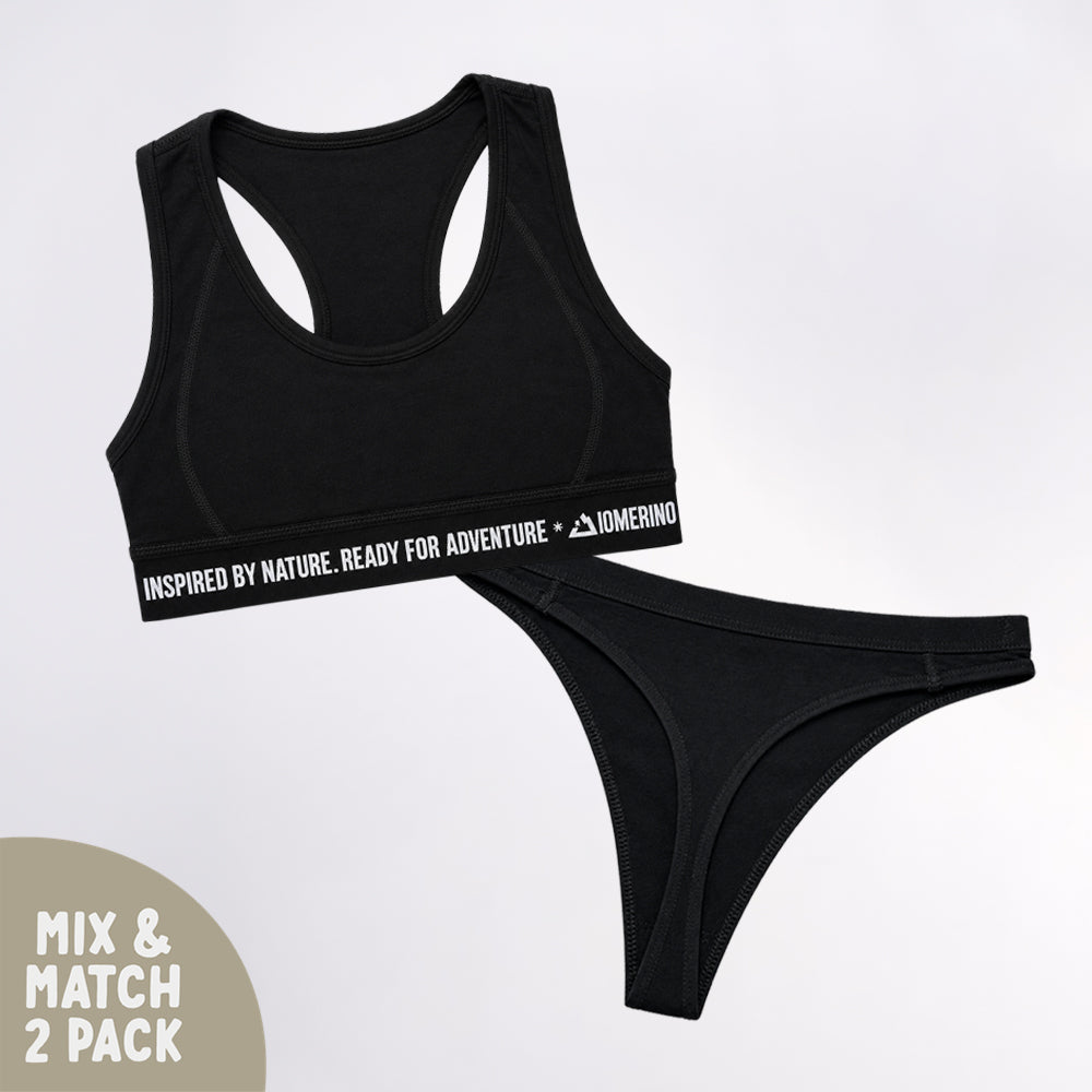 Altitude Crop and Zodiac Thong Bundle
