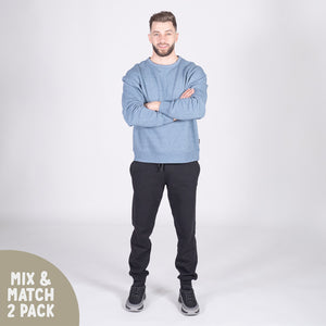 Fusion 300 Natural Fleece Crew and Trackpants Bundle