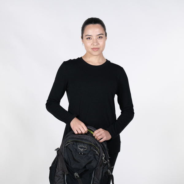 Shop Women's Celsius Long Sleeve Merino Wool Top | ioMerino Outdoor ...