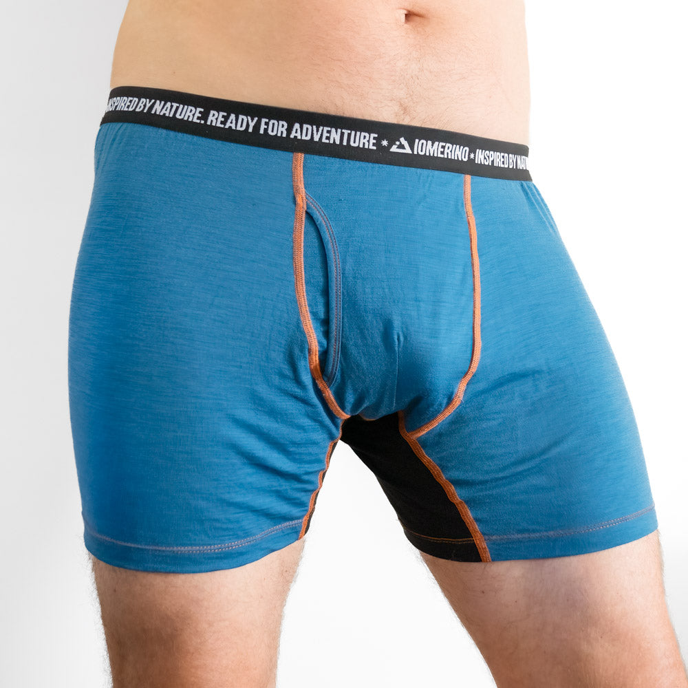 Mens thermal outlet boxers