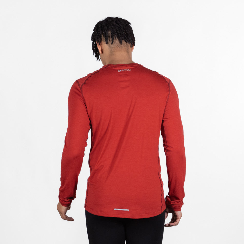 Men's Long Sleeve Merino Wool Hoodie - All in Motion™ Red XL - Yahoo  Shopping