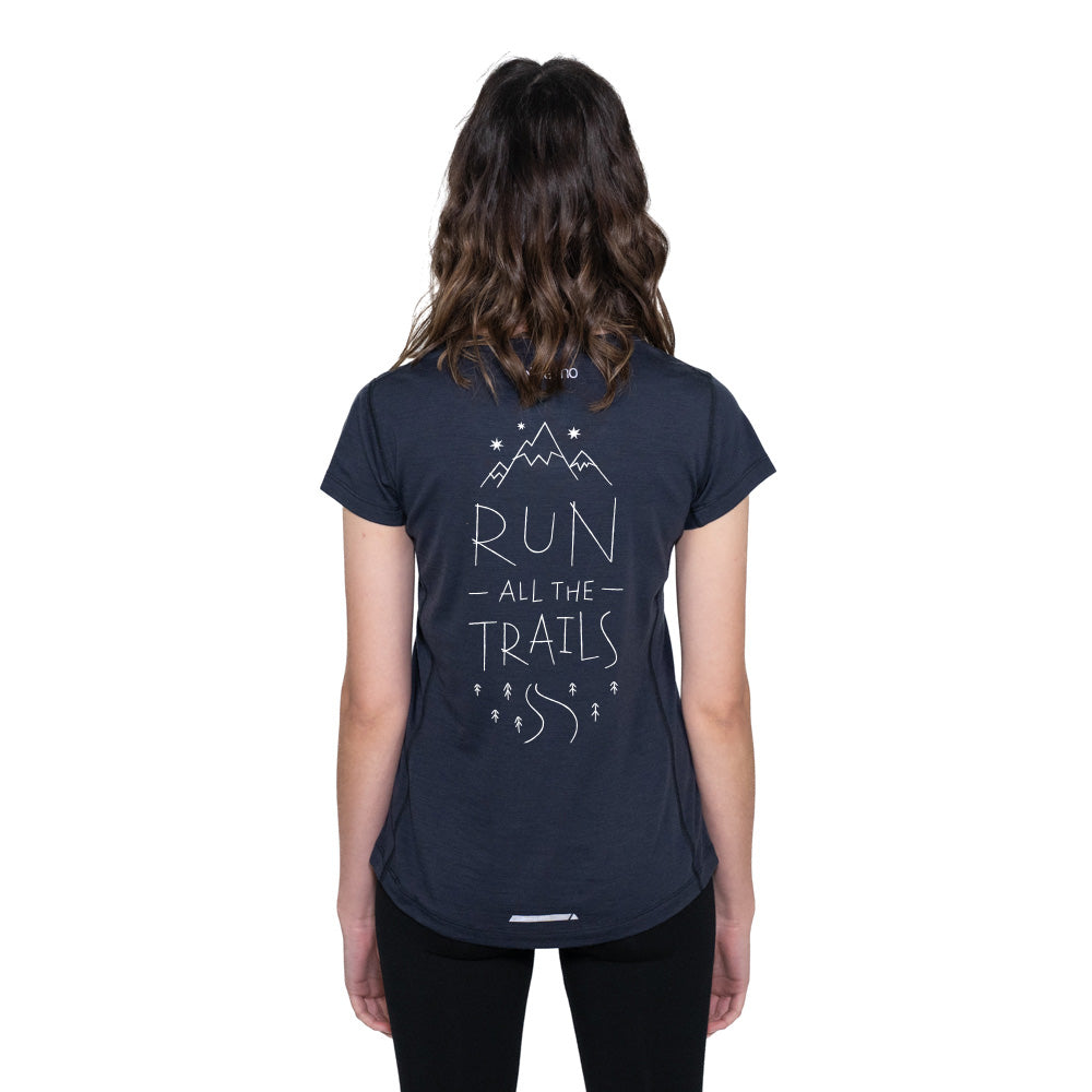 Ultra Tee - Run All The Trails Original (PRINTED STOCK CLEARANCE)