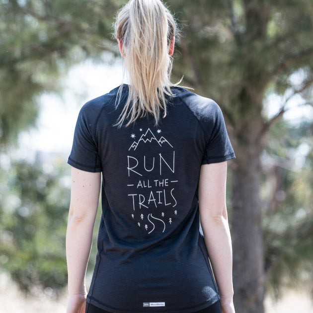 Altitude Tee - Run All The Trails Original (PRINTED STOCK CLEARANCE)