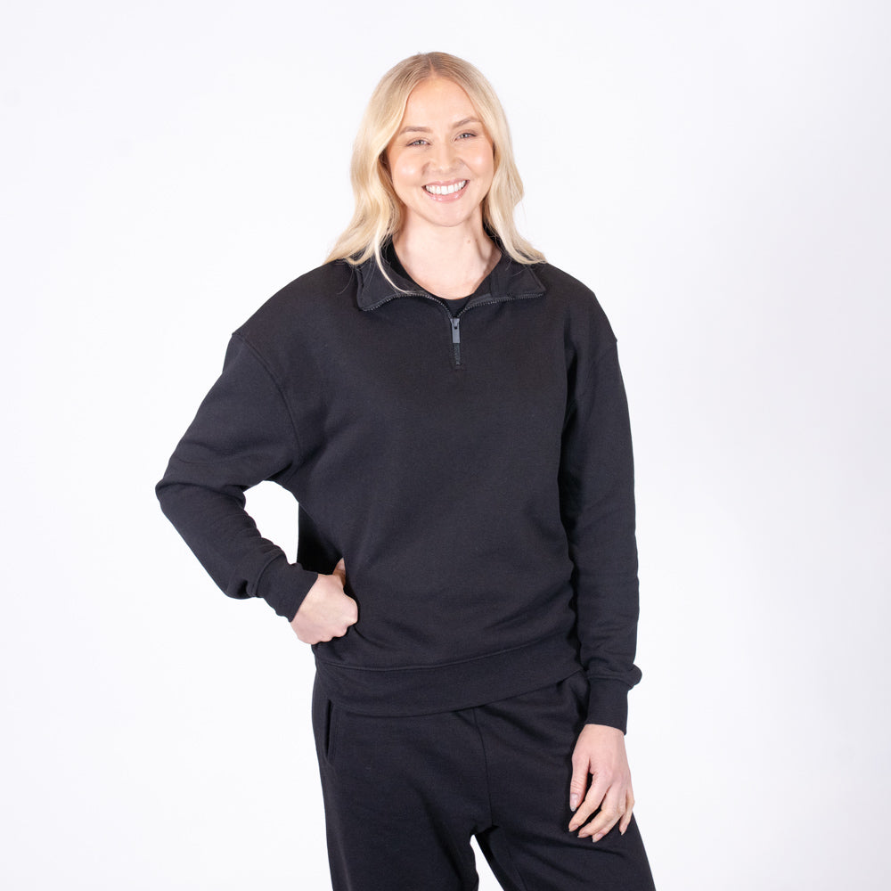 Fusion 380 Unisex Natural Fleece 1/4 Zip