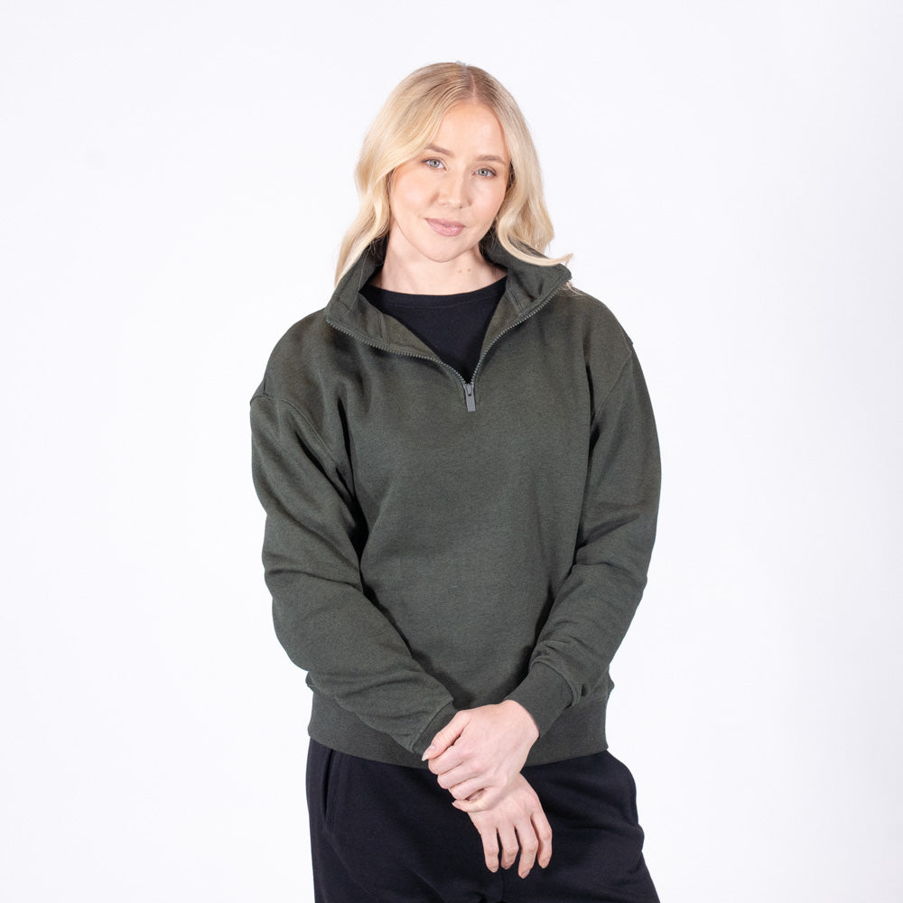 Fusion 380 Unisex Natural Fleece 1/4 Zip