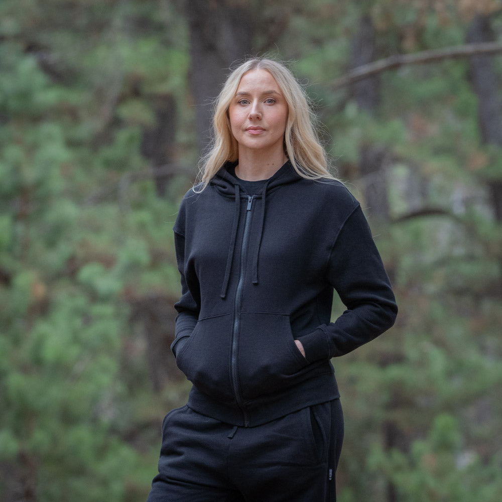 Fusion 380 Unisex Natural Fleece Zip Hoodie