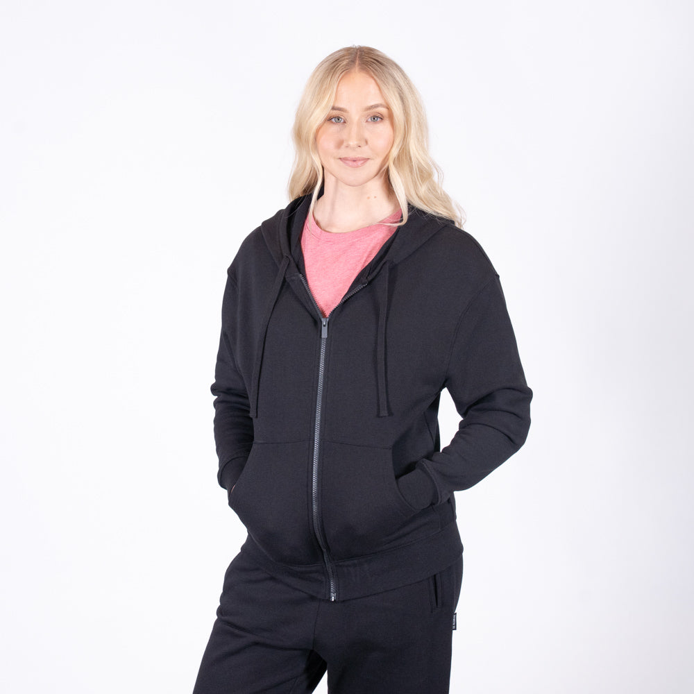 Fusion 380 Unisex Natural Fleece Zip Hoodie