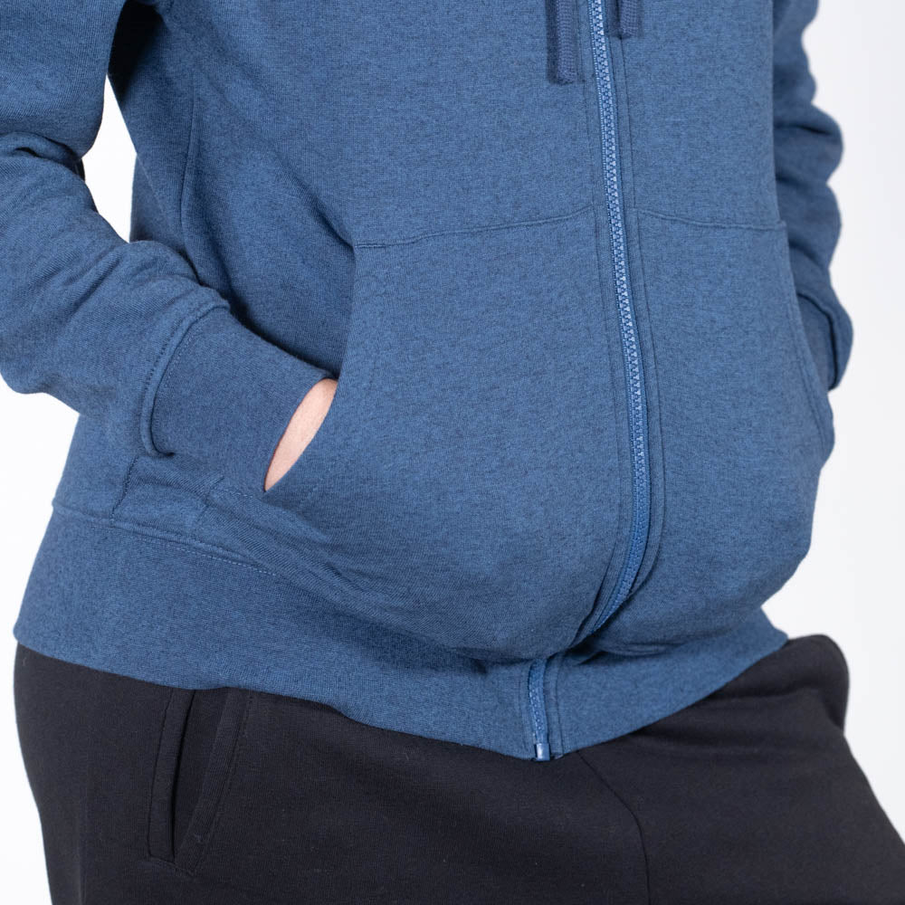 Fusion 380 Unisex Natural Fleece Zip Hoodie