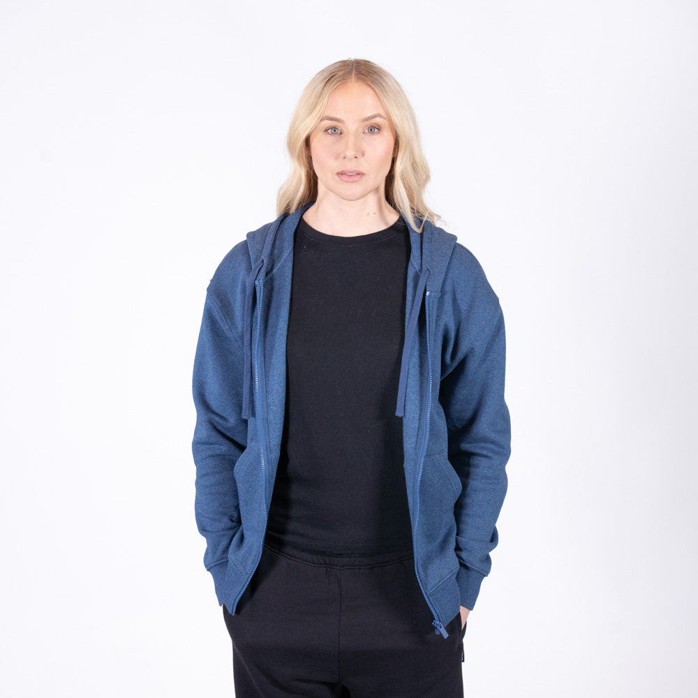 Fusion 380 Unisex Natural Fleece Zip Hoodie