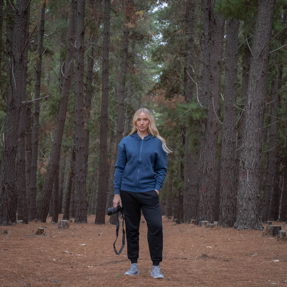 Fusion 380 Unisex Natural Fleece Zip Hoodie