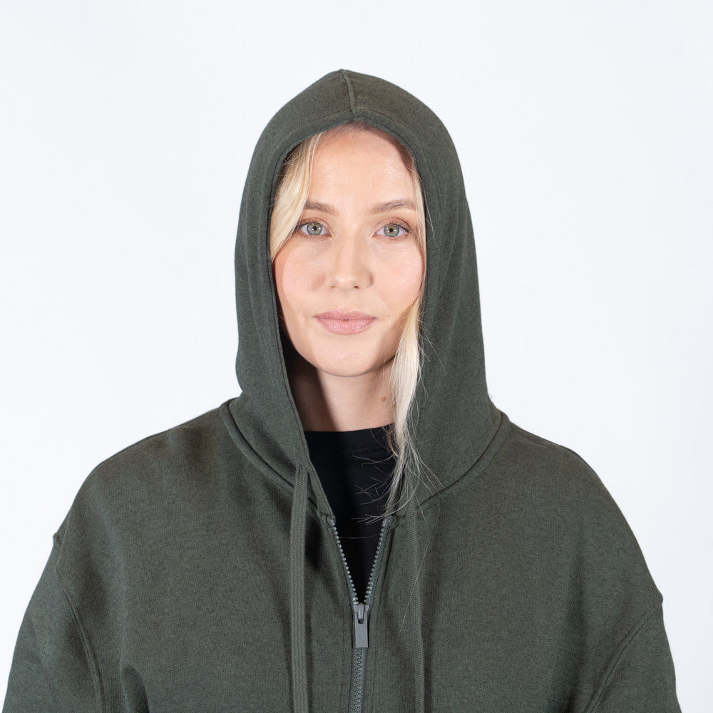 Fusion 380 Unisex Natural Fleece Zip Hoodie