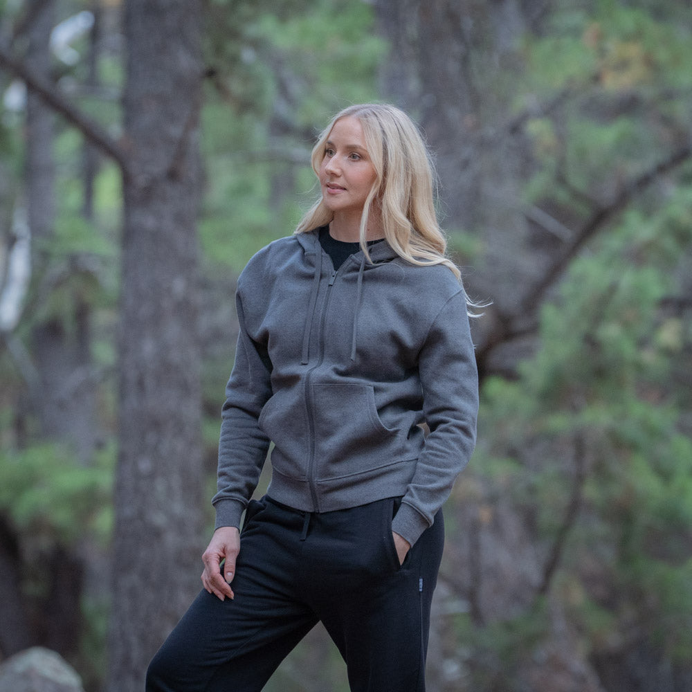 Fusion 380 Unisex Natural Fleece Zip Hoodie