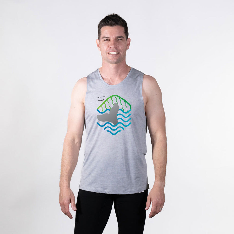 Celsius Tank - Victor Harbor Half Marathon (PRINTED STOCK CLEARANCE)