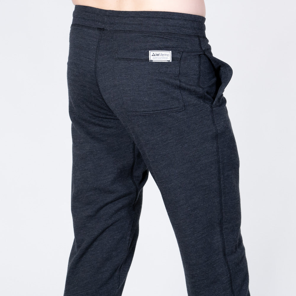 Men's Merino Wool Tracksuit Pants | ioMerino Outdoor Clothing