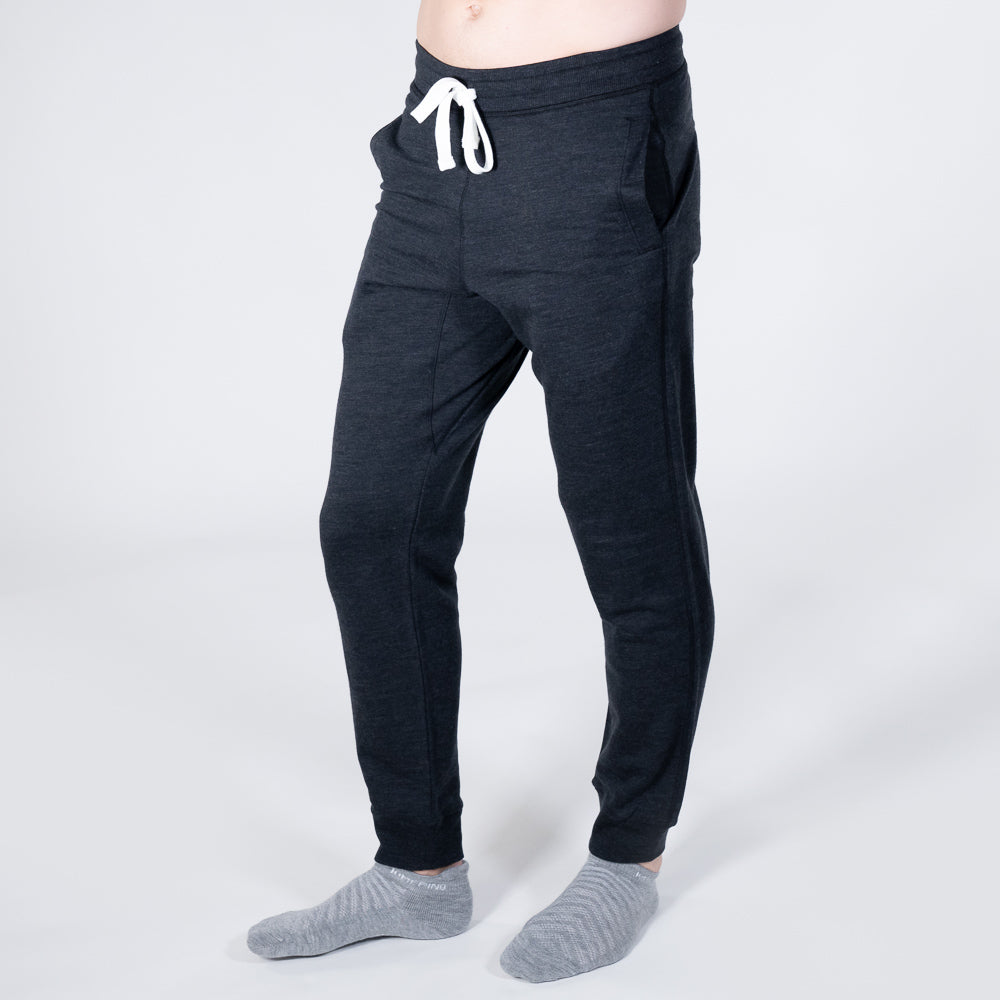 Men's Merino Wool Tracksuit Pants | ioMerino Outdoor Clothing