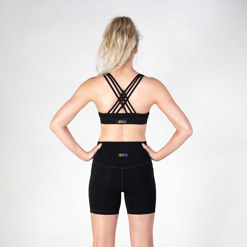 Women s Compression Bike Shorts ioMerino Outdoor Clothing