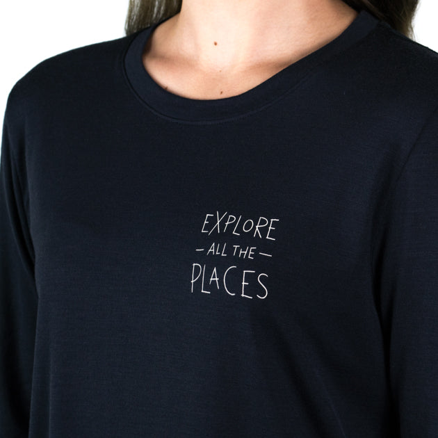 Universal Long Sleeve - Explore All The Places