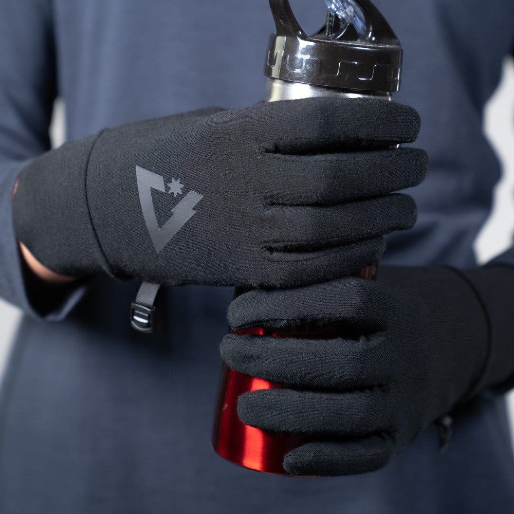 Pace Merino Wool Mid Weight Gloves | ioMerino Outdoor Clothing