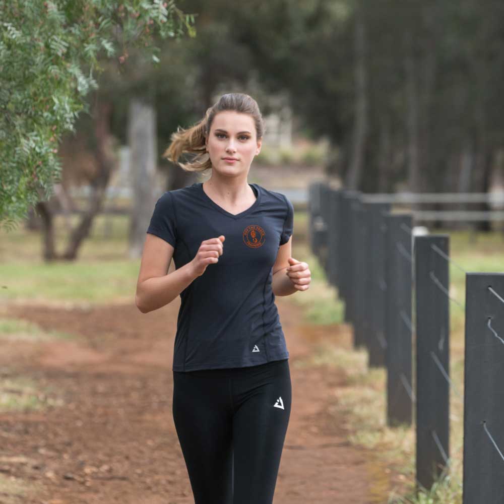 Ultra V Neck Tee - Off The Track Training